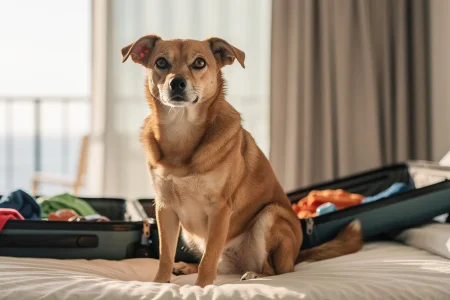 Signs Your Dog Is Stressed on Holiday and How to Help